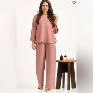 Pakistani Co Ord Pink Set